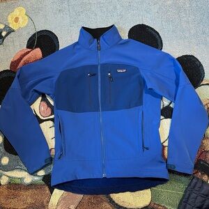 Men’s Patagonia Blue Softshell Jacket